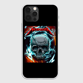 Чехол для iPhone 12 Pro с принтом Metallica в Кировске, силикон | область печати: задняя сторона чехла, без боковых панелей | metallica | rock | арт | гитара | кости | металл | металлика | музыка | рок | череп