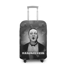 Чехол для чемодана 3D с принтом Rammstein в Кировске, 86% полиэфир, 14% спандекс | двустороннее нанесение принта, прорези для ручек и колес | Тематика изображения на принте: 2019 | du hast | lindemann | radio | rammstein | rammsteinfan | till | группы | линдеманн | метал | музыка | радио | рамштаин | рамштайн | рамштейн | рок | тилль | тиль