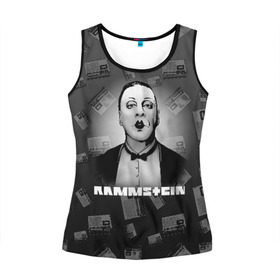 Женская майка 3D с принтом Rammstein в Кировске, 100% полиэстер | круглая горловина, прямой силуэт, длина до линии бедра | 2019 | du hast | lindemann | radio | rammstein | rammsteinfan | till | группы | линдеманн | метал | музыка | радио | рамштаин | рамштайн | рамштейн | рок | тилль | тиль