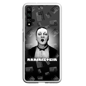 Чехол для Honor 20 с принтом Rammstein в Кировске, Силикон | Область печати: задняя сторона чехла, без боковых панелей | 2019 | du hast | lindemann | radio | rammstein | rammsteinfan | till | группы | линдеманн | метал | музыка | радио | рамштаин | рамштайн | рамштейн | рок | тилль | тиль