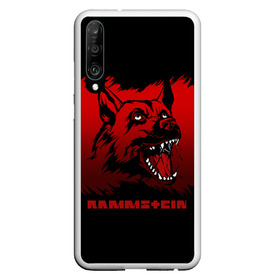 Чехол для Honor P30 с принтом Rammstein dog в Кировске, Силикон | Область печати: задняя сторона чехла, без боковых панелей | Тематика изображения на принте: 2019 | dog | du hast | german | lindemann | rammstein | rammsteinfan | ramstein | till | группы | линдеманн | метал | музыка | овчарка | рамштаин | рамштайн | рамштейн | рок | собака | тилль | тиль