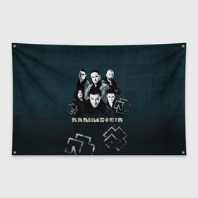 Флаг-баннер с принтом Rammstein в Кировске, 100% полиэстер | размер 67 х 109 см, плотность ткани — 95 г/м2; по краям флага есть четыре люверса для крепления | du hast | lindemann | rammstein | rammsteinfan | ramstein | till | группы | линдеманн | метал | музыка | рамштаин | рамштайн | рамштейн | рок | тилль | тиль