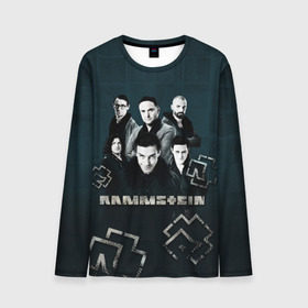 Мужской лонгслив 3D с принтом Rammstein в Кировске, 100% полиэстер | длинные рукава, круглый вырез горловины, полуприлегающий силуэт | du hast | lindemann | rammstein | rammsteinfan | ramstein | till | группы | линдеманн | метал | музыка | рамштаин | рамштайн | рамштейн | рок | тилль | тиль