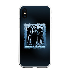 Чехол для iPhone XS Max матовый с принтом Rammstein в Кировске, Силикон | Область печати: задняя сторона чехла, без боковых панелей | du hast | lindemann | rammstein | rammsteinfan | ramstein | till | группы | линдеманн | метал | музыка | рамштаин | рамштайн | рамштейн | рок | тилль | тиль