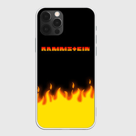 Чехол для iPhone 12 Pro с принтом RAMMSTEIN в Кировске, силикон | область печати: задняя сторона чехла, без боковых панелей | music | rammstein | rock | группа | музыка | музыканты | рамштайн | рок