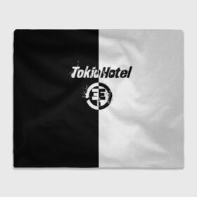 Плед 3D с принтом Tokio Hotel (4) в Кировске, 100% полиэстер | закругленные углы, все края обработаны. Ткань не мнется и не растягивается | Тематика изображения на принте: 
