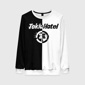 Женский свитшот 3D с принтом Tokio Hotel (4) в Кировске, 100% полиэстер с мягким внутренним слоем | круглый вырез горловины, мягкая резинка на манжетах и поясе, свободная посадка по фигуре | 