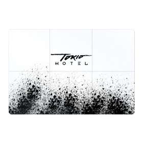 Магнитный плакат 3Х2 с принтом Tokio Hotel (5) в Кировске, Полимерный материал с магнитным слоем | 6 деталей размером 9*9 см | Тематика изображения на принте: 
