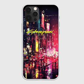 Чехол для iPhone 12 Pro с принтом CYBERPUNK 2077 в Кировске, силикон | область печати: задняя сторона чехла, без боковых панелей | 2077 | cd projekt red | cyberpunk | cyberpunk 2077 | game | арт | будущее | видеоигра | игра | киберпанк 2077 | киборг | киборги