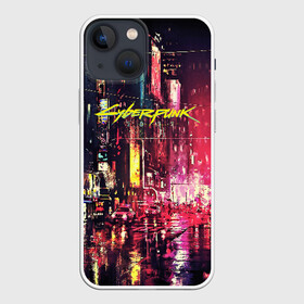 Чехол для iPhone 13 mini с принтом CYBERPUNK 2077 в Кировске,  |  | 2077 | cd projekt red | cyberpunk | cyberpunk 2077 | game | арт | будущее | видеоигра | игра | киберпанк 2077 | киборг | киборги