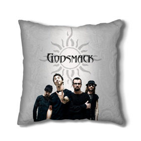 Подушка 3D с принтом Godsmack в Кировске, наволочка – 100% полиэстер, наполнитель – холлофайбер (легкий наполнитель, не вызывает аллергию). | состоит из подушки и наволочки. Наволочка на молнии, легко снимается для стирки | alternative | american rock | crimson | grunge | hardrock | heavy | heavy metal | i stand alone | nu metal | post grunge | rock | sully erna | альтернатива | грандж | рок | хард рок | хэви