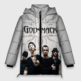 Женская зимняя куртка 3D с принтом Godsmack в Кировске, верх — 100% полиэстер; подкладка — 100% полиэстер; утеплитель — 100% полиэстер | длина ниже бедра, силуэт Оверсайз. Есть воротник-стойка, отстегивающийся капюшон и ветрозащитная планка. 

Боковые карманы с листочкой на кнопках и внутренний карман на молнии | alternative | american rock | crimson | grunge | hardrock | heavy | heavy metal | i stand alone | nu metal | post grunge | rock | sully erna | альтернатива | грандж | рок | хард рок | хэви