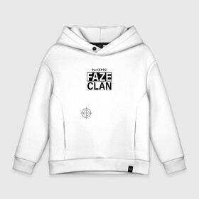 Детское худи Oversize хлопок с принтом cs:go   Faze Clan (Shooter) в Кировске, френч-терри — 70% хлопок, 30% полиэстер. Мягкий теплый начес внутри —100% хлопок | боковые карманы, эластичные манжеты и нижняя кромка, капюшон на магнитной кнопке | Тематика изображения на принте: csgo | faze clan | shooter | ксго | стрелок | фейз | шутер