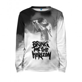 Детский лонгслив 3D с принтом Bring Me the Horizon в Кировске, 100% полиэстер | длинные рукава, круглый вырез горловины, полуприлегающий силуэт
 | bmth | bring me the horizon | альтернативный | бмт | бмтх | бмтш | брин | бринг | горизонт | достань для меня | дэткор | зе | метал | ми | рок | хоризон | электроник