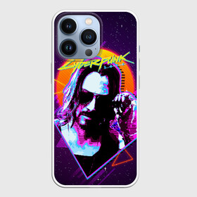 Чехол для iPhone 13 Pro с принтом Киану Ривз Cyberpunk 2077 в Кировске,  |  | cyber | cyberpunk 2077 | keanu reeves | retro | винтаж | киану ривз | кибер | киберпанк | ретро