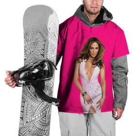 Накидка на куртку 3D с принтом Jennifer Lopez в Кировске, 100% полиэстер |  | Тематика изображения на принте: 