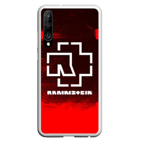 Чехол для Honor P30 с принтом RAMMSTEIN в Кировске, Силикон | Область печати: задняя сторона чехла, без боковых панелей | music | rammstein | rock | группа | музыка | музыканты | рамштайн | рок