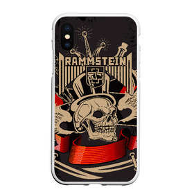 Чехол для iPhone XS Max матовый с принтом Rammstein в Кировске, Силикон | Область печати: задняя сторона чехла, без боковых панелей | du hast | heavy | herzeleid | metal | mutter | rammstein | reise | rosenrot | sehnsucht | till lindemann | группа | метал | рамштайн | рок | тилль линдеманн | хард