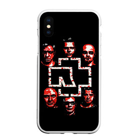 Чехол для iPhone XS Max матовый с принтом Rammstein в Кировске, Силикон | Область печати: задняя сторона чехла, без боковых панелей | du hast | heavy | herzeleid | metal | mutter | rammstein | reise | rosenrot | sehnsucht | till lindemann | группа | метал | рамштайн | рок | тилль линдеманн | хард