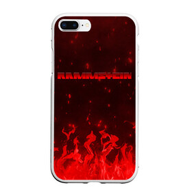 Чехол для iPhone 7Plus/8 Plus матовый с принтом Rammstein в Кировске, Силикон | Область печати: задняя сторона чехла, без боковых панелей | fire | guitar | hard | heavymetal | metal | music | rammstein | rock | гитара | картинка | картинки | метал | мода | музыка | огонь | рамштайн | рок | тренд | тренды | треш | трэш | тяжелый | хард