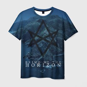 Мужская футболка 3D с принтом Bring Me the Horizon в Кировске, 100% полиэфир | прямой крой, круглый вырез горловины, длина до линии бедер | amo | bmth | bring me the horizon | oliver sykes | амо | оливер сайкс