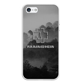 Чехол для iPhone 5/5S матовый с принтом RAMMSTEIN в Кировске, Силикон | Область печати: задняя сторона чехла, без боковых панелей | deutschland | rammstein | rock | sehnsucht | германия | группа | лого | логотип | немецкая | немецкий | раммштаен | раммштайн | рамштаен | рамштайн | рок