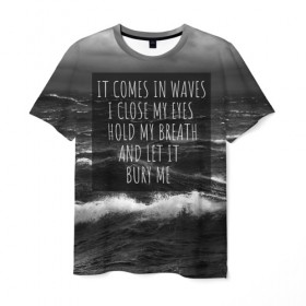 Мужская футболка 3D с принтом Bring Me The Horizon в Кировске, 100% полиэфир | прямой крой, круглый вырез горловины, длина до линии бедер | amo | bmth | bring me the horizon | oliver sykes | амо | оливер сайкс