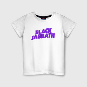 Детская футболка хлопок с принтом black sabbath в Кировске, 100% хлопок | круглый вырез горловины, полуприлегающий силуэт, длина до линии бедер | black sabbath | black sabbath альбомы | black sabbath песня | black sabbaths | black sabbaths paranoid | rock | блэк саббат | блэк саббат слушать | рок