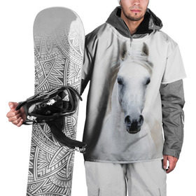 Накидка на куртку 3D с принтом Белая лошадь в Кировске, 100% полиэстер |  | Тематика изображения на принте: animal | beautiful | gloss | horse | mane | mustang | muzzle | white | wild | белый | грива | дикий | животное | конь | красивый | лоск | лошадь | мустанг | скакун