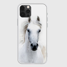 Чехол для iPhone 12 Pro Max с принтом Белая лошадь в Кировске, Силикон |  | animal | beautiful | gloss | horse | mane | mustang | muzzle | white | wild | белый | грива | дикий | животное | конь | красивый | лоск | лошадь | мустанг | скакун