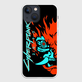 Чехол для iPhone 13 mini с принтом Cyberpunk 2077 в Кировске,  |  | cyberpunk | cyberpunk 2077 | samurai | игры | киану ривз | киберпанк | самурай