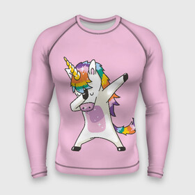 Мужской рашгард 3D с принтом Единорог в Кировске,  |  | animal | cool | cute | fabulous | horn | horse | magical | pink | rainbow | unicorn | волшебный | единорог | животное | лошадь | милый | прикольный | радуга | рог | розовый | сказочный