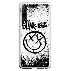 Чехол для Honor P30 с принтом BLINK-182 в Кировске, Силикон | Область печати: задняя сторона чехла, без боковых панелей | Тематика изображения на принте: blink | music | rock | блинк | группа | музыка | музыканты | рок