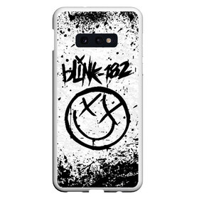 Чехол для Samsung S10E с принтом BLINK-182 в Кировске, Силикон | Область печати: задняя сторона чехла, без боковых панелей | blink | music | rock | блинк | группа | музыка | музыканты | рок