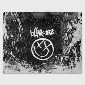 Плед 3D с принтом BLINK-182 в Кировске, 100% полиэстер | закругленные углы, все края обработаны. Ткань не мнется и не растягивается | blink | music | rock | блинк | группа | музыка | музыканты | рок