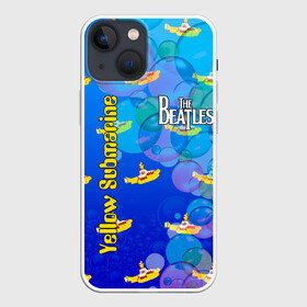 Чехол для iPhone 13 mini с принтом The Beatles (2) в Кировске,  |  | Тематика изображения на принте: beatles | music | rock | the beatles | yellow submarine | битлз | джон леннон | легенда | музыка | пит бест | рок