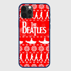 Чехол для iPhone 12 Pro с принтом The Beatles (6) в Кировске, силикон | область печати: задняя сторона чехла, без боковых панелей | beatles | merry christmas | music | rock | the beatles | yellow submarine | битлз | джон леннон | легенда | музыка | новогодний свитшот | новый год | пит бест | рок