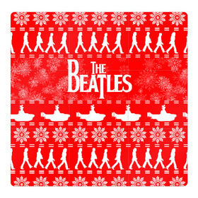 Магнитный плакат 3Х3 с принтом The Beatles (6) в Кировске, Полимерный материал с магнитным слоем | 9 деталей размером 9*9 см | Тематика изображения на принте: beatles | merry christmas | music | rock | the beatles | yellow submarine | битлз | джон леннон | легенда | музыка | новогодний свитшот | новый год | пит бест | рок