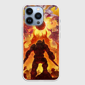 Чехол для iPhone 13 Pro с принтом Doom Eternal в Кировске,  |  | cacodemon | doom | eternal | вечность | вечный | дум | итёрнал | какодемон | этернал