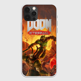 Чехол для iPhone 12 Pro Max с принтом Doom в Кировске, Силикон |  | Тематика изображения на принте: cacodemon | doom | eternal | вечность | вечный | дум | итёрнал | какодемон | этернал