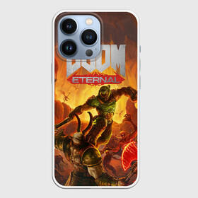 Чехол для iPhone 13 Pro с принтом Doom в Кировске,  |  | cacodemon | doom | eternal | вечность | вечный | дум | итёрнал | какодемон | этернал