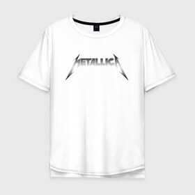 Мужская футболка хлопок Oversize с принтом METALLICA (НА СПИНЕ) в Кировске, 100% хлопок | свободный крой, круглый ворот, “спинка” длиннее передней части | matters metallica | music | nothing else | rock | trash metal | группа | музыка | музыканты | рок | трэш металл