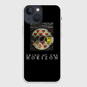 Чехол для iPhone 13 mini с принтом amo (на спине) в Кировске,  |  | Тематика изображения на принте: amo | bmth | bring me the horizon | oliver sykes | амо | оливер сайкс