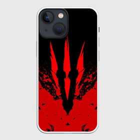 Чехол для iPhone 13 mini с принтом ВЕДЬМАК КРАСНЫЕ КОГТИ   THE WITCHER RED CLAW в Кировске,  |  | hunter | the witcher | wild hunt | ведьмак | геральт | дикая охота | монстры | охотник | трисс | цири