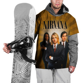 Накидка на куртку 3D с принтом Nirvana в Кировске, 100% полиэстер |  | 90 | alternative | crimson | david grohl | foo fighters | grunge | kurt cobain | music | nirvana | rip | rock | smile | гранж | группа | девяностые | курт кобейн | музыка | нирвана | рок