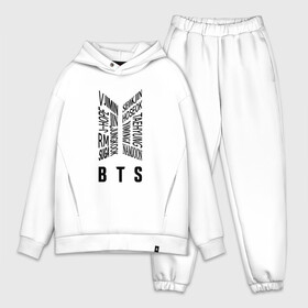 Мужской костюм хлопок OVERSIZE с принтом BTS в Кировске,  |  | bts | bts boy | bts love | k pop | love yourself | айдол | битиэс. | бтс | ким тэ хен | фанфик бтс | чон чонгук