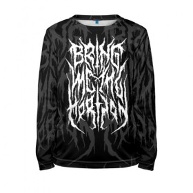 Детский лонгслив 3D с принтом BRING ME THE HORIZON в Кировске, 100% полиэстер | длинные рукава, круглый вырез горловины, полуприлегающий силуэт
 | bmth | bring me the horizon | music | rock | бмтш | группа | дэткор | музыка | музыканты | рок | электроник