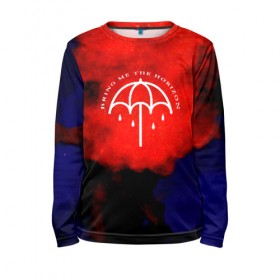 Детский лонгслив 3D с принтом Bring Me the Horizon в Кировске, 100% полиэстер | длинные рукава, круглый вырез горловины, полуприлегающий силуэт
 | bmth | bring me the horizon | альтернативный | бмт | бмтх | бмтш | брин | бринг | горизонт | достань для меня | дэткор | зе | метал | ми | рок | хоризон | электроник