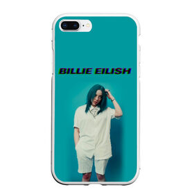 Чехол для iPhone 7Plus/8 Plus матовый с принтом Billie Eilish в Кировске, Силикон | Область печати: задняя сторона чехла, без боковых панелей | ayelish | bad guy | billie eilish | eilish | билли айлиш | эйлиш | элиш