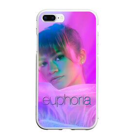 Чехол для iPhone 7Plus/8 Plus матовый с принтом сериал Euphoria в Кировске, Силикон | Область печати: задняя сторона чехла, без боковых панелей | zendaya | зендея | ру беннетт | сериал euphoria | эйфория